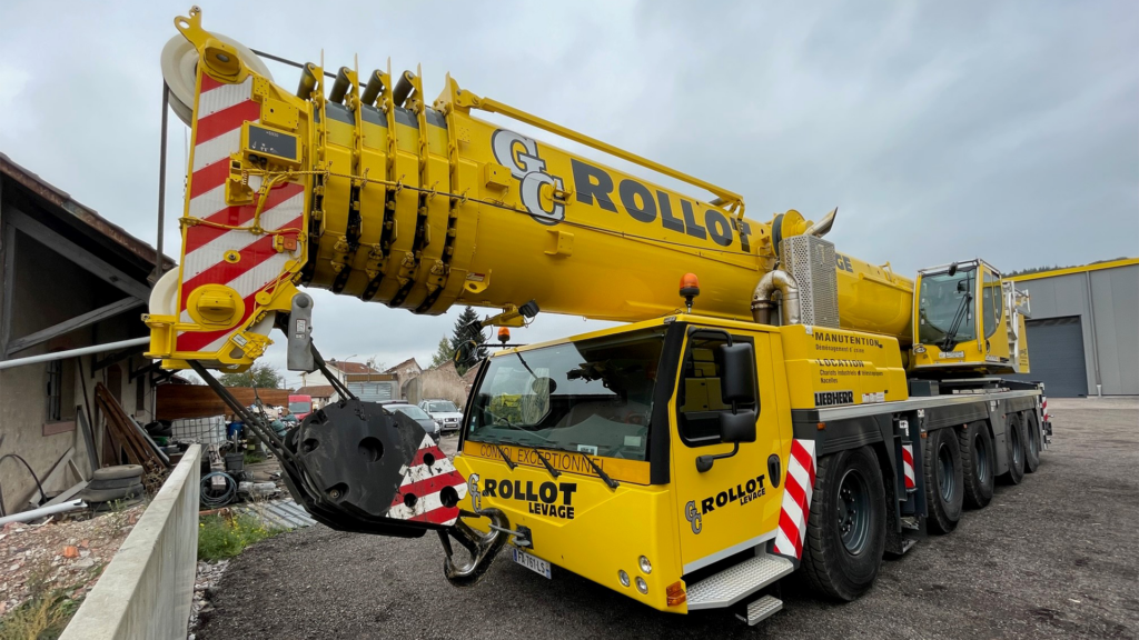 Acquisition de grues mobiles G C ROLLOT LEVAGE